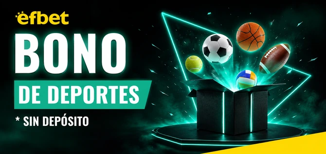 Efbet bono de deportes sin depósito con apuesta gratis